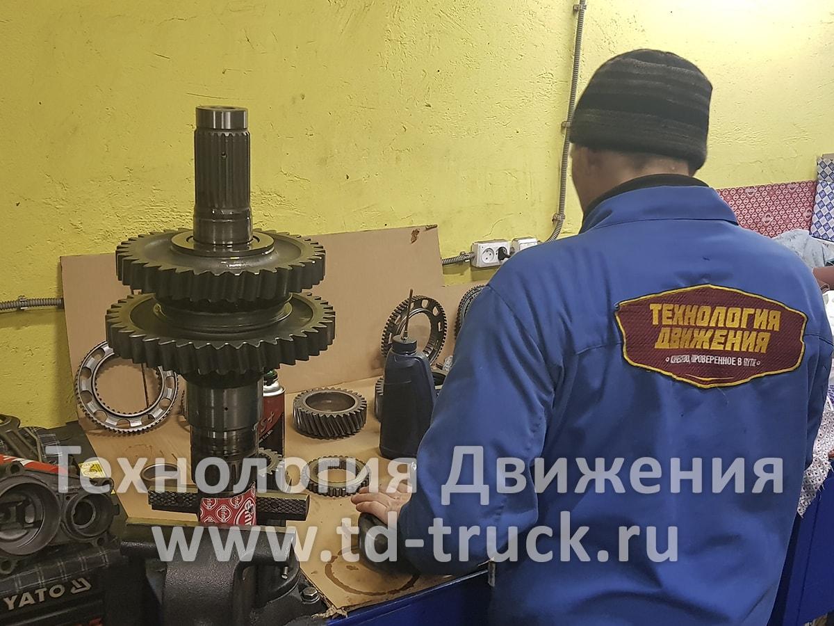 Сборка шестерней КПП